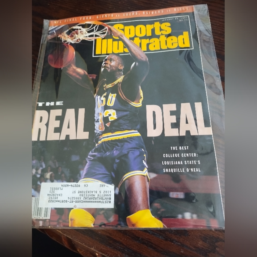 Sports Illustrated Swim Magazine with Blue and Yellow Cover